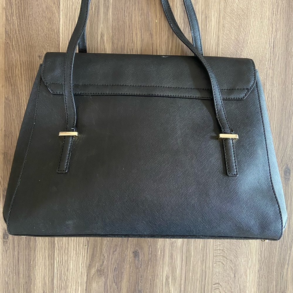 Kate Spade Cedar Street Luciana Black Leather Satchel - Picture 10 of 15